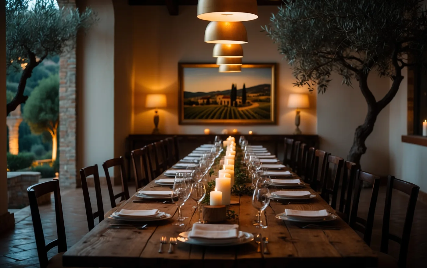Salón privado de Il Duomo para eventos
